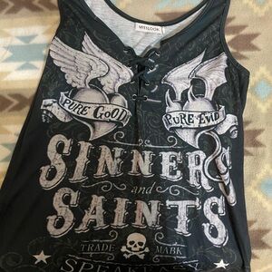 Sinners and Saints Tank Top